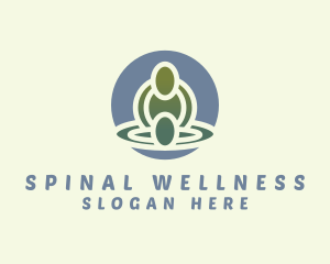 Wellness Therapy Massage logo design