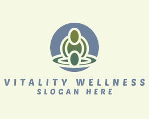 Wellness Therapy Massage logo design