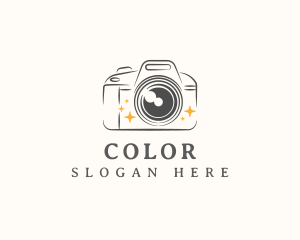 Photography Camera Lens Logo