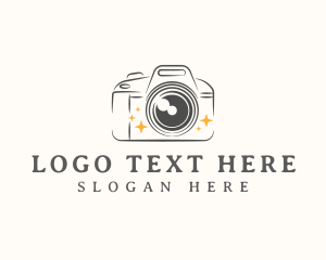 Photography Camera Lens Logo