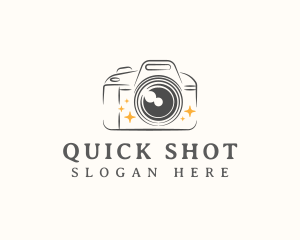 Shoot - Photography Camera Lens logo design