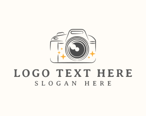Imaging - Photography Camera Lens logo design