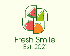 Fresh Fruit Market logo design