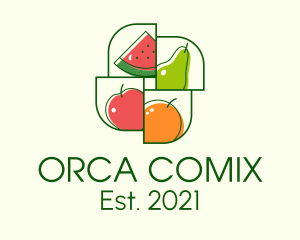 Fresh - Fresh Fruit Market logo design