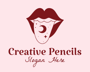 Fortune Teller Mouth  logo design