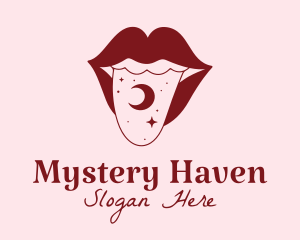 Fortune Teller Mouth  logo design