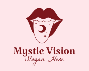 Fortune Teller - Fortune Teller Mouth logo design