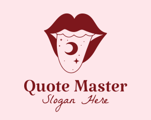 Fortune Teller Mouth  logo design