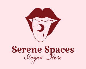 Fortune Teller Mouth  logo design