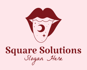 Fortune Teller Mouth  logo design