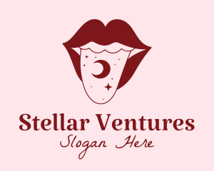 Fortune Teller Mouth  logo design