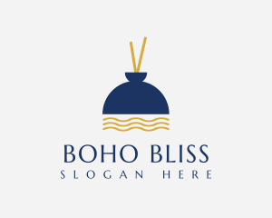 Bohemian Oil Diffuser logo design