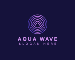 Sound Wave Audio logo design