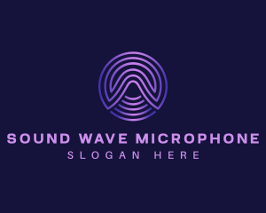 Sound Wave Audio logo design