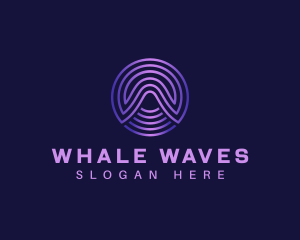 Sound Wave Audio logo design