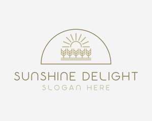 Farm Sunny Nature logo design