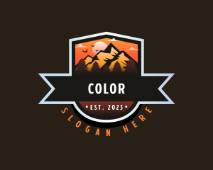 Mountaineering Outdoor Summit Logo