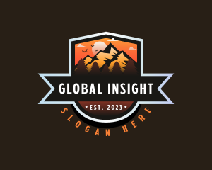 Mountaineering Outdoor Summit Logo