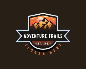 Mountaineering Outdoor Summit logo design