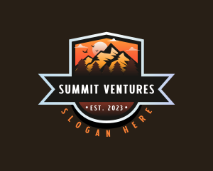 Mountaineering Outdoor Summit logo design