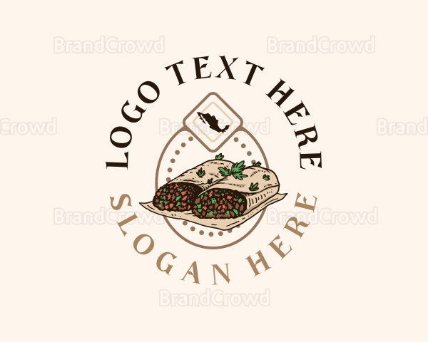 Mexico Burrito Snack Logo