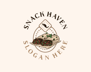 Mexico Burrito Snack logo design