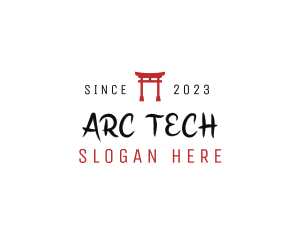 Arc - Temple Arc Wordmark logo design