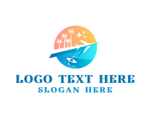 Tourist - Travel Summer Getaway logo design