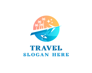 Travel Summer Getaway logo design
