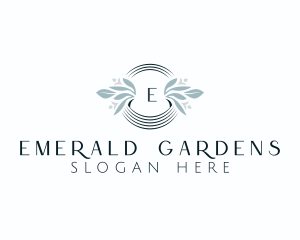 Natural Floral Wellness Spa logo design