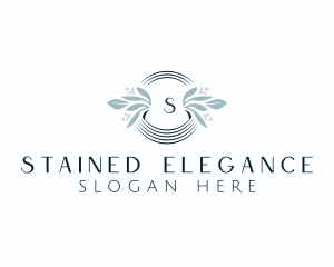 Natural Floral Wellness Spa logo design