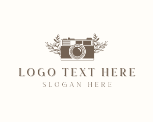 Vlog - Photography Camera Studio logo design