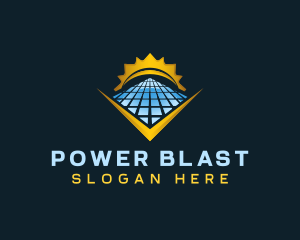 Natural Solar Power logo design