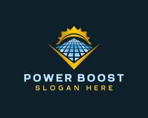 Natural Solar Power logo design