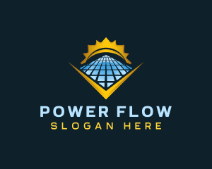 Natural Solar Power logo design