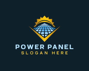 Panel - Natural Solar Power logo design