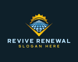 Natural Solar Power logo design