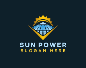 Natural Solar Power logo design