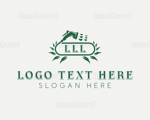 Garden Hose Landscaping Logo