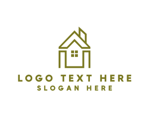 Geometric - House Landscaping Realty logo design