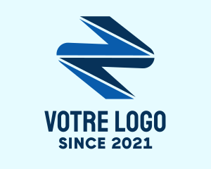 App - Blue Lightning Construction logo design