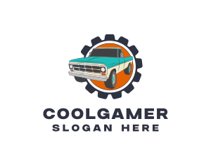 Mechanical Cog Car Logo
