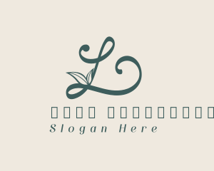 Lifestyle - Aesthetic Botanical Letter L logo design