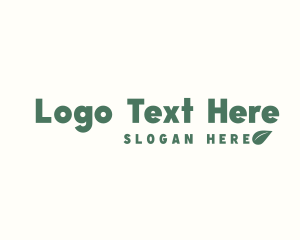 Green - Healthy Eco Leaf logo design