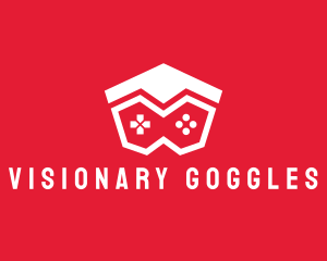 Goggles - Goggles Game Controller logo design