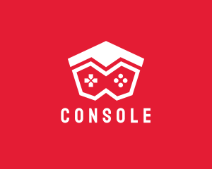 Goggles Game Controller logo design