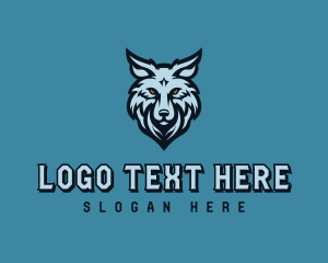 Dog - Fox Wolf Varsity logo design