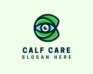 Eye Care Letter C logo design