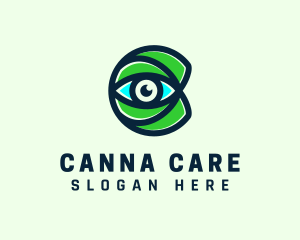 Eye Care Letter C logo design