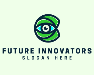 Visionary - Eye Care Letter C logo design